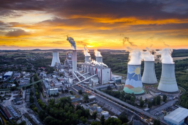 Central eléctrica de Turow, Polonia. Imagen de iStock